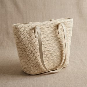 wooven straw offwhite tote bag woven straw offwhite tote bag stylo