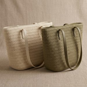 wooven straw tote bags stylo